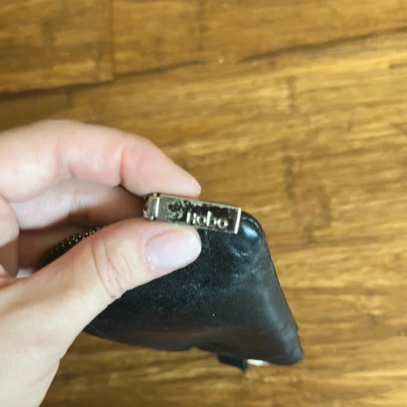 Hobo Black Leather Keychain Wallet - Picture 4 of 6